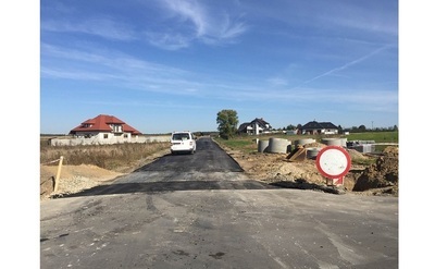 Modernizacja drogi tzw. "Wesołej" w Jabłonnie Pierwszej