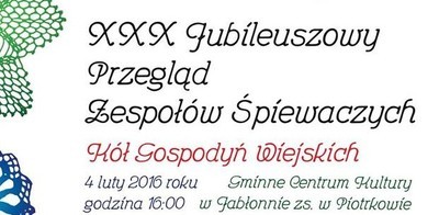 XXX Przegląd Zespołów Śpiewaczych