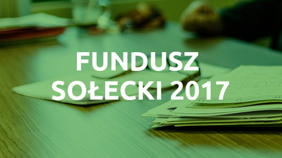 Fundusz sołecki na 2017 - harmonogram zebrań