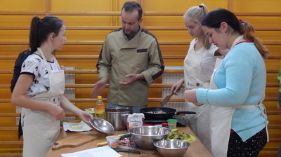 Kuchenne zmagania w Gimnazjum Publicznym w Jabłonnie