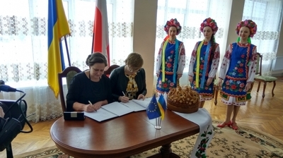 Gmina Jabłonna podpisała umowę o współpracy z Gromadą Teteriwską