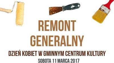 Remont generalny, czyli Dzień Kobiet w Gminie Jabłonna