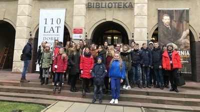 III dzień pobytu gości z Ukrainy w Zespole Szkół w Jabłonnie
