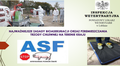 Prezentacja dla rolników - ASF - zasady bioasekuracji oraz przemieszczania trzody chlewnej