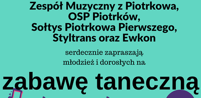 Zaproszenie na zabawę taneczną