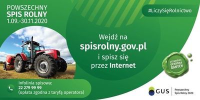 Komunikat Dyrektora Centralnego Biura Spisowego w sprawie wywiadów bezpośrednich w Powszechnym Spisie Rolnym 2020 r.