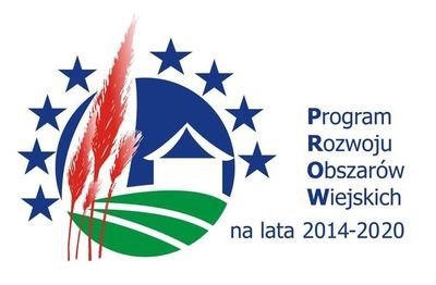 Logotyp Programu Rozwoju Obszarów Wiejskich na lata 2014-2020