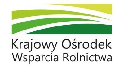 Grafika przedstawia logo Krajowego Ośrodka Wsparcia Rolnictwa