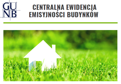 Centralna ewidencja emisyjności budynków, wycięty domek z papieru ustawiony na trawie