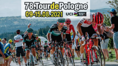 kolaże na rowerach, tour de pologne 09-15.08.2021