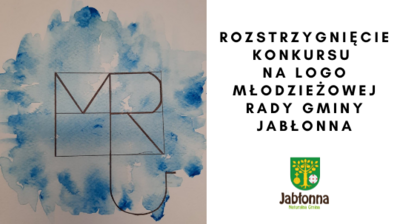 grafika rozstrzygnięcie konkursu na logo młodzieżowej rady gminy jabłonna