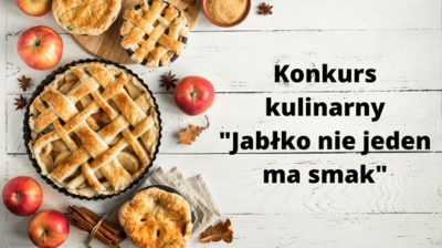 ciasto, jabłka, tekst konkurs kulinarny jabłko nie jeden ma smak