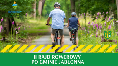 Zdjęcie rowerzystów II rajd rowerowy po gminie Jabłonna
