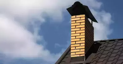 komin na dachu