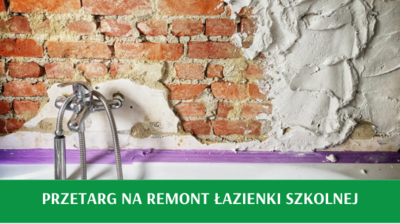 Przetarg na remont łazienki