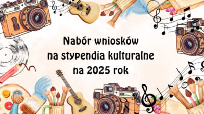 Nabór wniosków na stypendia kulturalne Gminy Jabłonna na 2025 rok