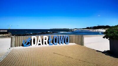 plaża, widok na morze