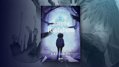 zdjęcie okładki książki na ciemnym tle