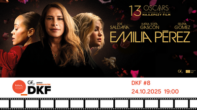 fragment plakatu ze zdjęciem trzech kobiet