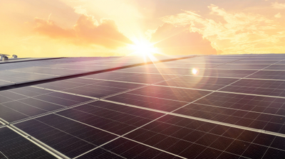 zdjęcie paneli fotowoltaicznych