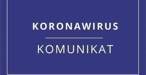 Koronawirus - Komunikat