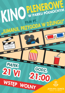 Kino Plenerowe w Parku Północnym.