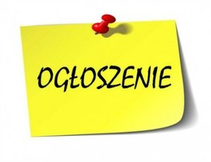 Ogłoszenie Urzędu Stanu Cywilnego w Kamionce