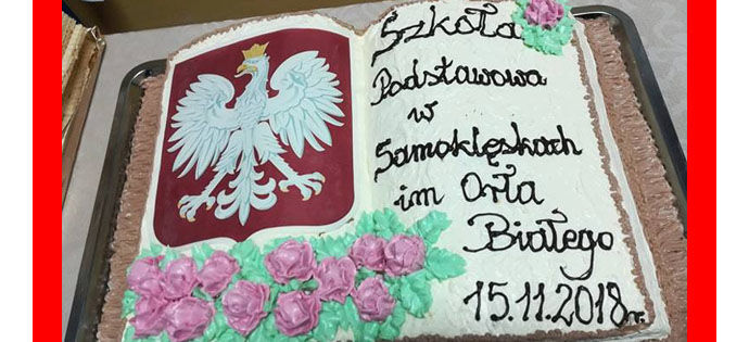 Uroczystość nadania imienia Szkole Podstawowej w Samoklęskach