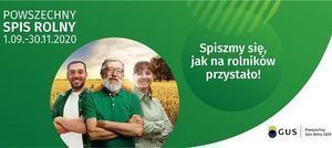 Powszechny Spis Rolny 1.09.2020 - 30.11.2020