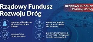 Dofinansowanie z Rządowego Funduszu Rozwoju Dróg na poprawę jakości dróg gminnych