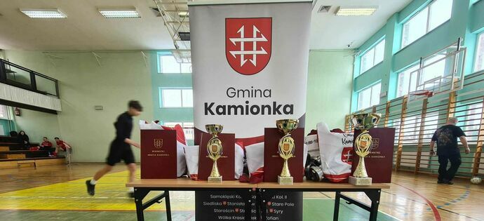 Turniej halowej piłki nożnej jednostek OSP z terenu gminy Kamionka