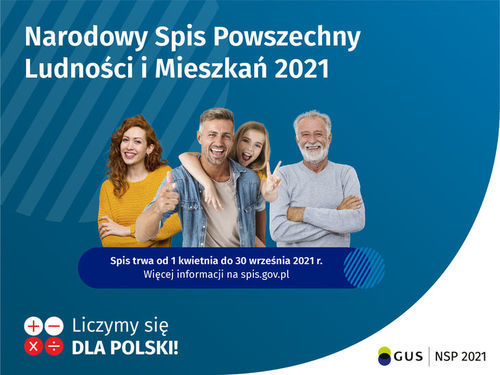 Logo Narodowego Spisu Powszechnego