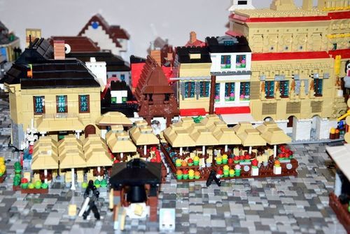 Kazimierskie Muzeum Klocków - zdjęcie makiety Kazimierza Dolnego