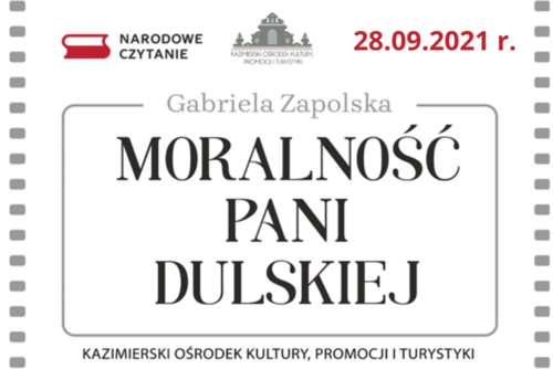 Absolwenci GZS w "Moralności pani Dulskiej"