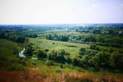 panorama Powiśla - widok ze Skarpy Dobrskiej