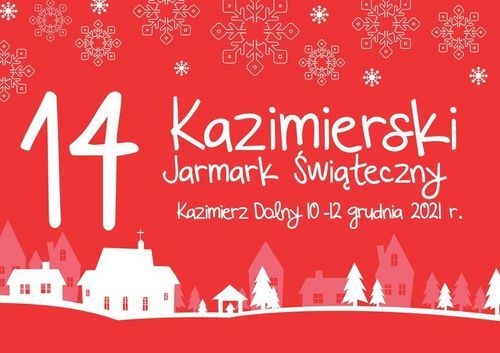 Plakat 14 Kazimierskiego Jarmarku Świątecznego