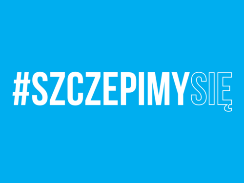 logotyp akcji #szczepimysię