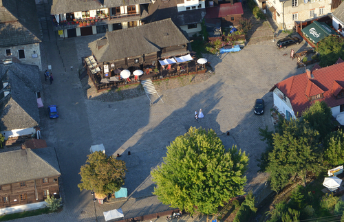 Mały Rynek z lotu ptaka