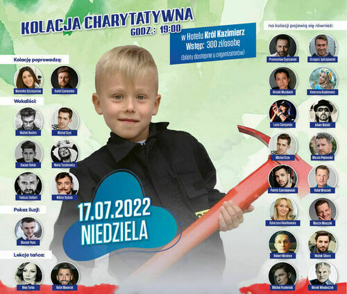 Plakat z programem wydarzenia