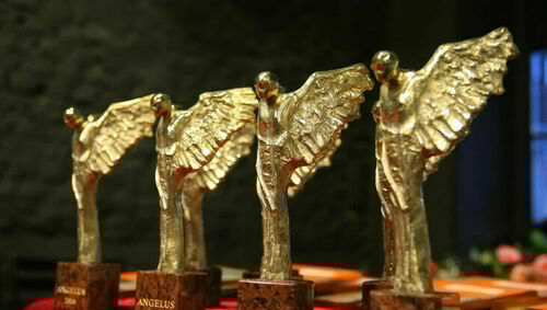 Statuetka nagrody "Angelus Lubelski"