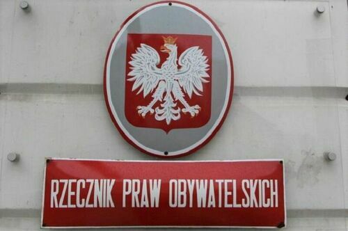 Tabliczka urzędowa: Rzecznik Praw Obywatelskich