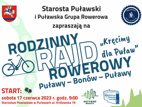 Baner Rodzinny Rajd Rowerowy