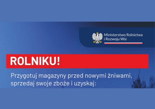 Minister rolnictwa apeluje