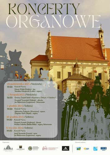 Jesienno-zimowe Koncerty Organowe