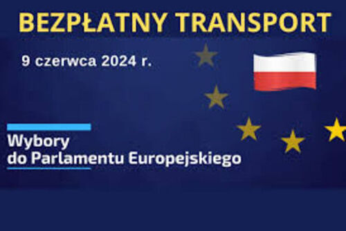 Informacja w sprawie bezpłatnego gminnego przewozu pasażerskiego dla wyborców w wyborach do Parlamentu Europejskiego