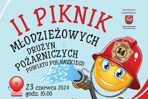 II Piknik Młodzieżowych Drużyn Pożarniczych Powiatu Puławskiego