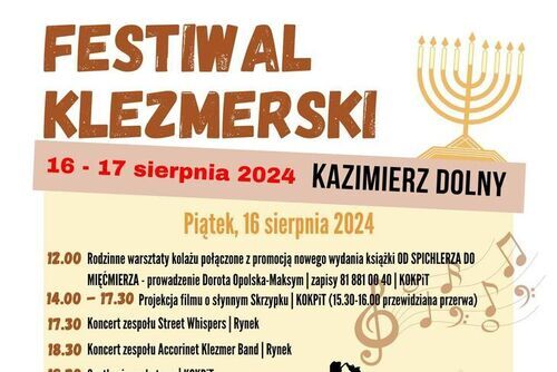 Festiwal Klezmerski w Kazimierzu Dolnym