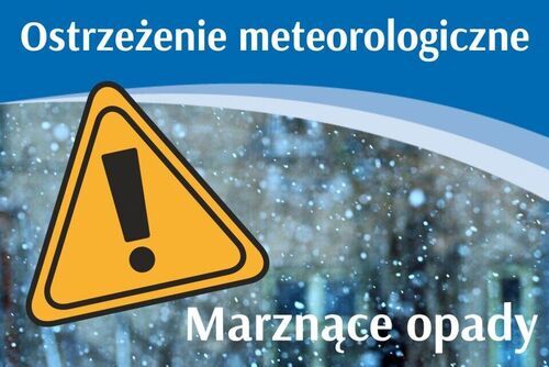 Marznące opady!