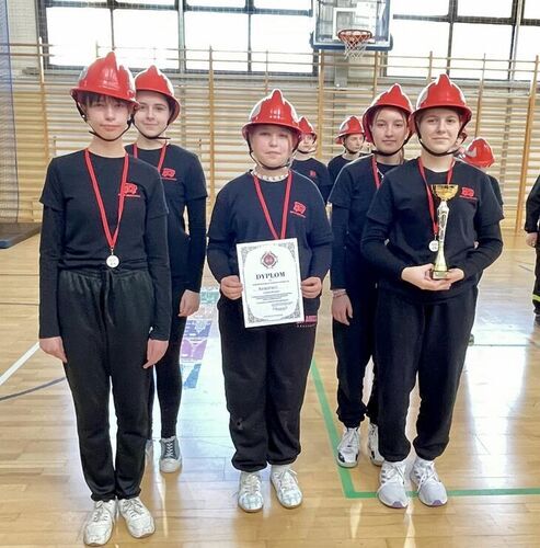 Znamy zwycięzców I Gminnych Halowych Młodzieżowych Zawodów Sportowo-Pożarniczych