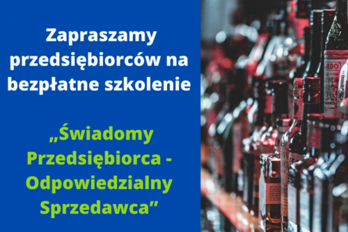 Szkolenie "Świadomy przedsiębiorca-odpowiedzialny sprzedawca"